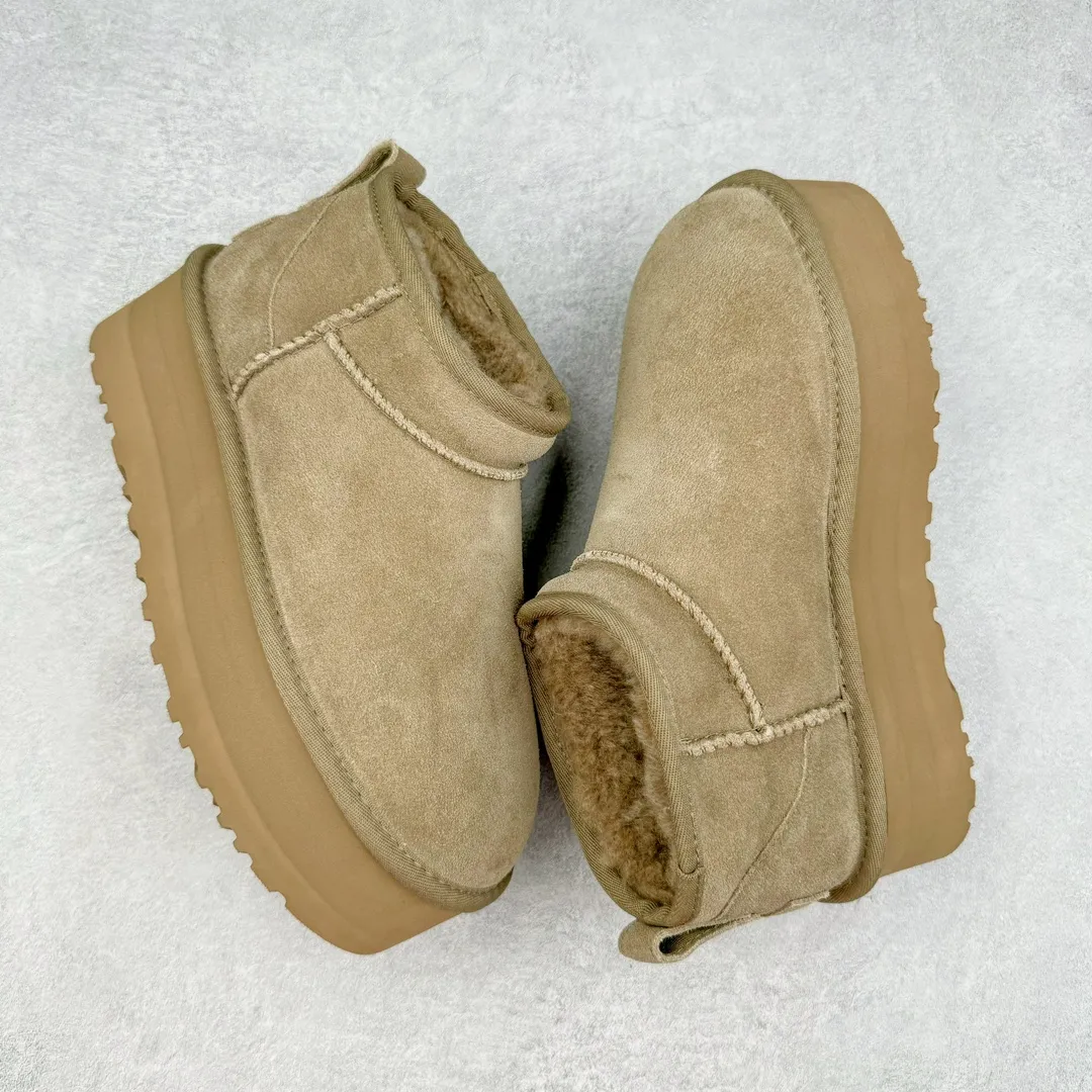 Pick up locally💰520 UGG 5092 Zhou Dongyu Mini thick-soled autumn and winter sheep fur integrated snow boots. All shoes are made from the same factory as ZP. Longfeng A-grade Australian imported sheep fur integrated women's boots. Brand OEM production line. Fully follow the ZP process. OEM original pattern maker. Adhering to the principle of no original shoes and no development selection. Pay attention to every detail. The most authentic version on the market. TREADLITE "Light Wing" technology outsole. Lightweight/durable/flexible/pile size: 35 36 37 38 39 40 Coding: by2936090